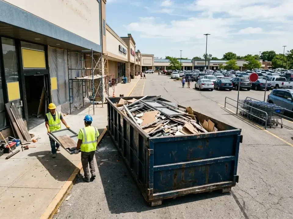 retail-store-renovation-debris-003 — frequently asked questions, Roll-off Dumpster Rentals in Fort Myers Beach, FL